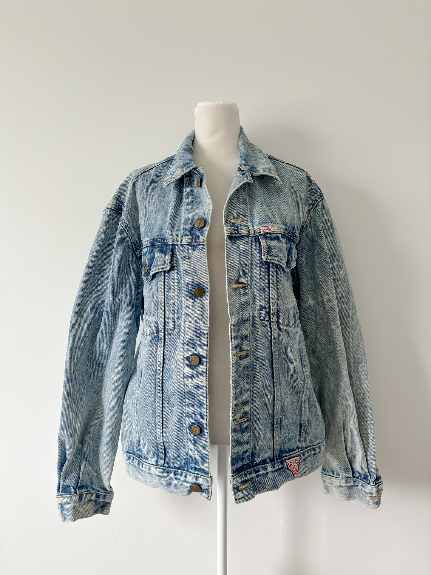 Denim guess jacket-L