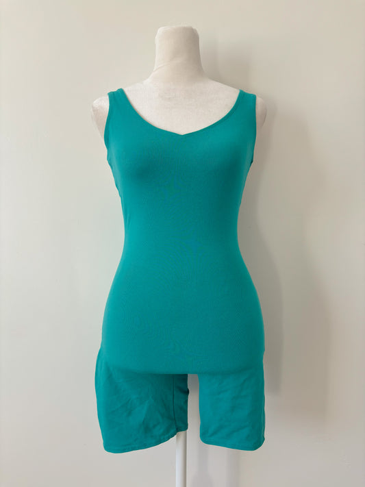 Teal bodysuit-S