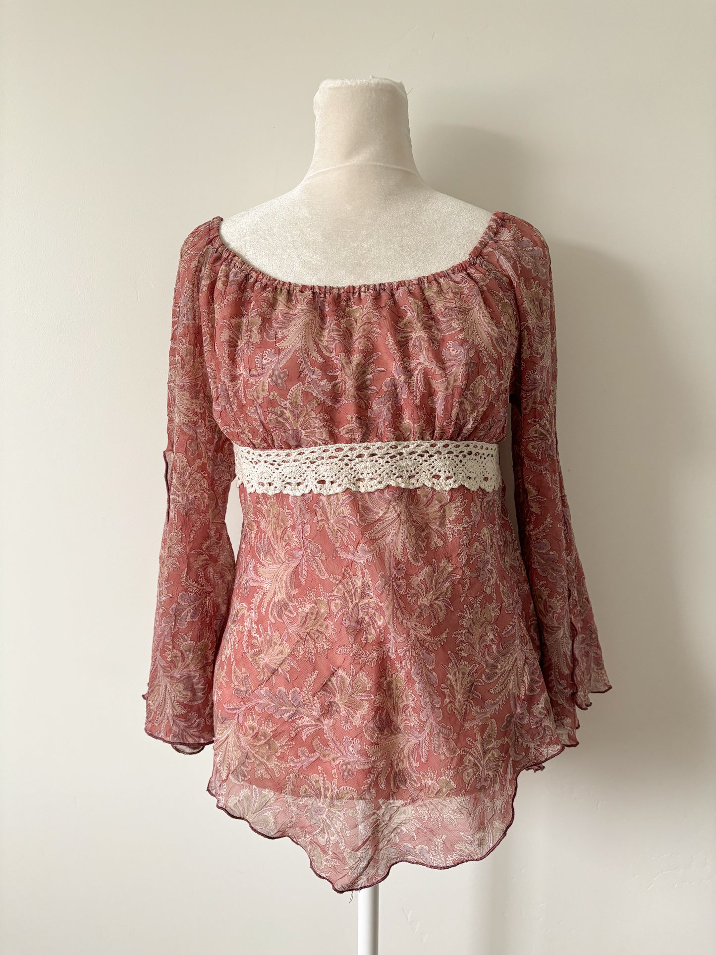 Pink studio Y blouse-S