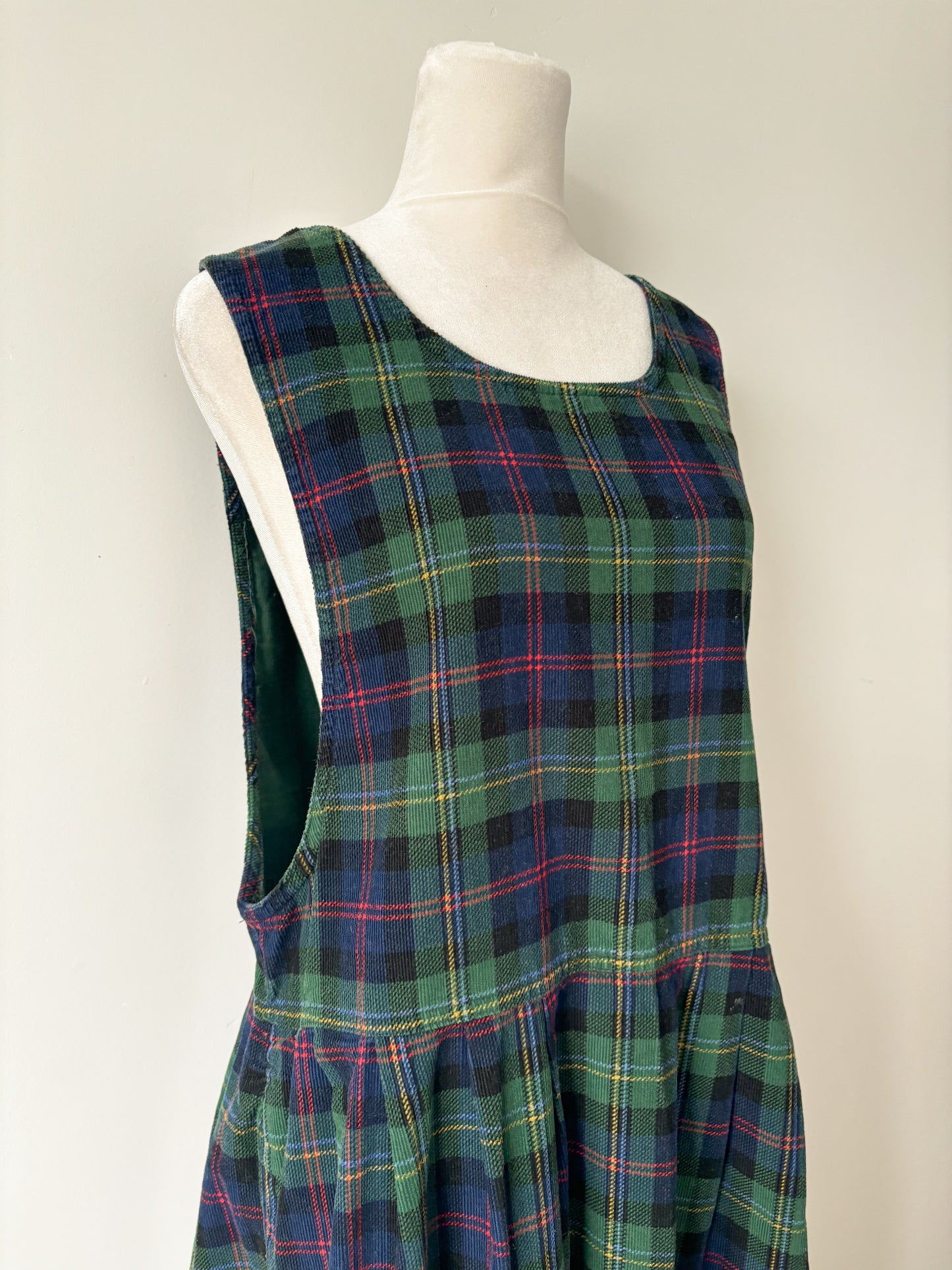 Plaid fads dress-L