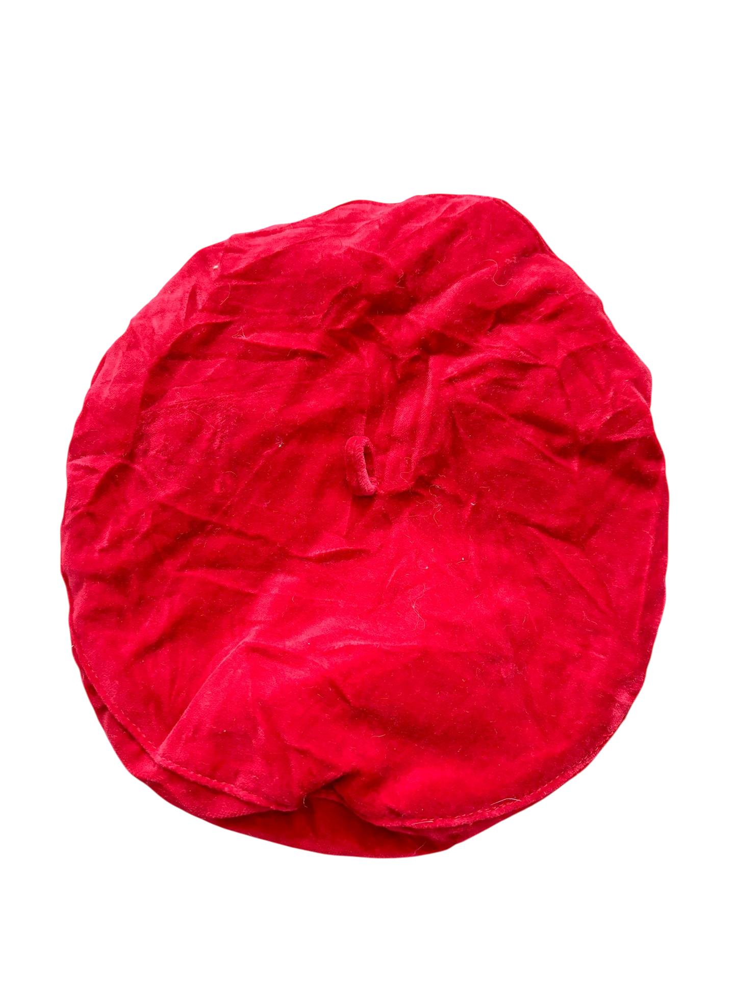 Baby red velvet beret-3-4T