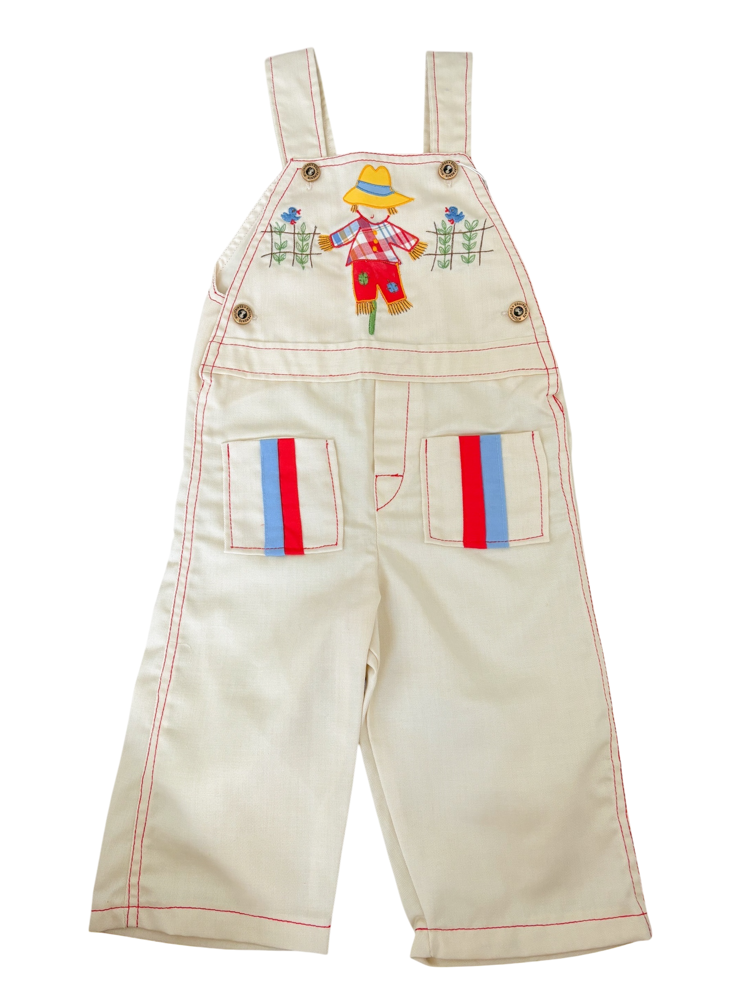 Youth scarecrow overalls-2T