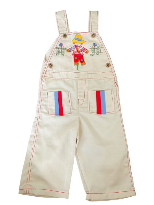 Youth scarecrow overalls-2T