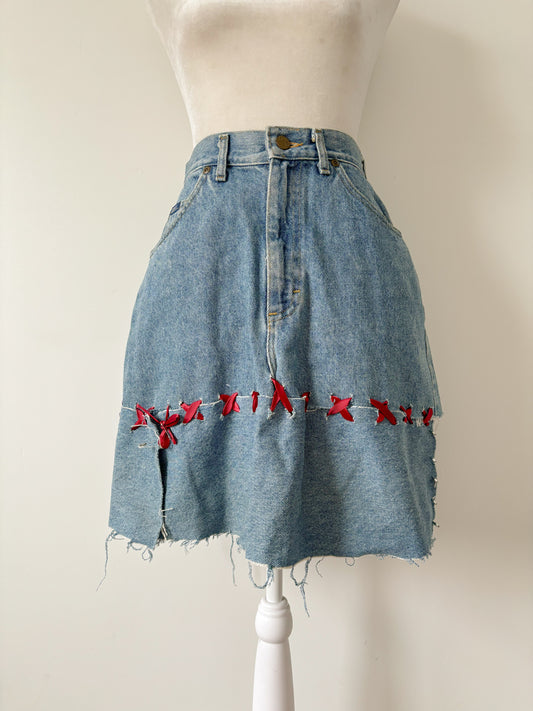 Upcycled Lee skirt-M