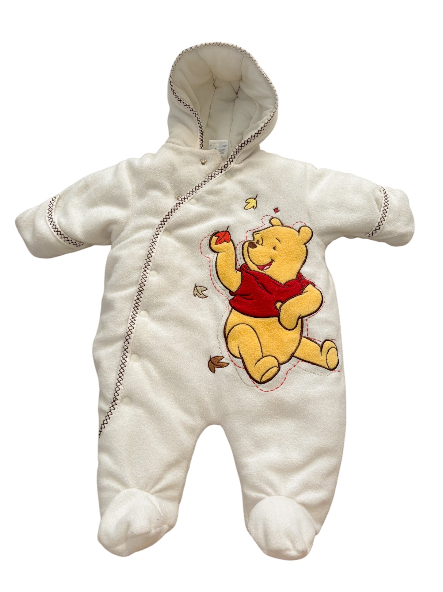 Baby Pooh bear snowsuit-0-6M