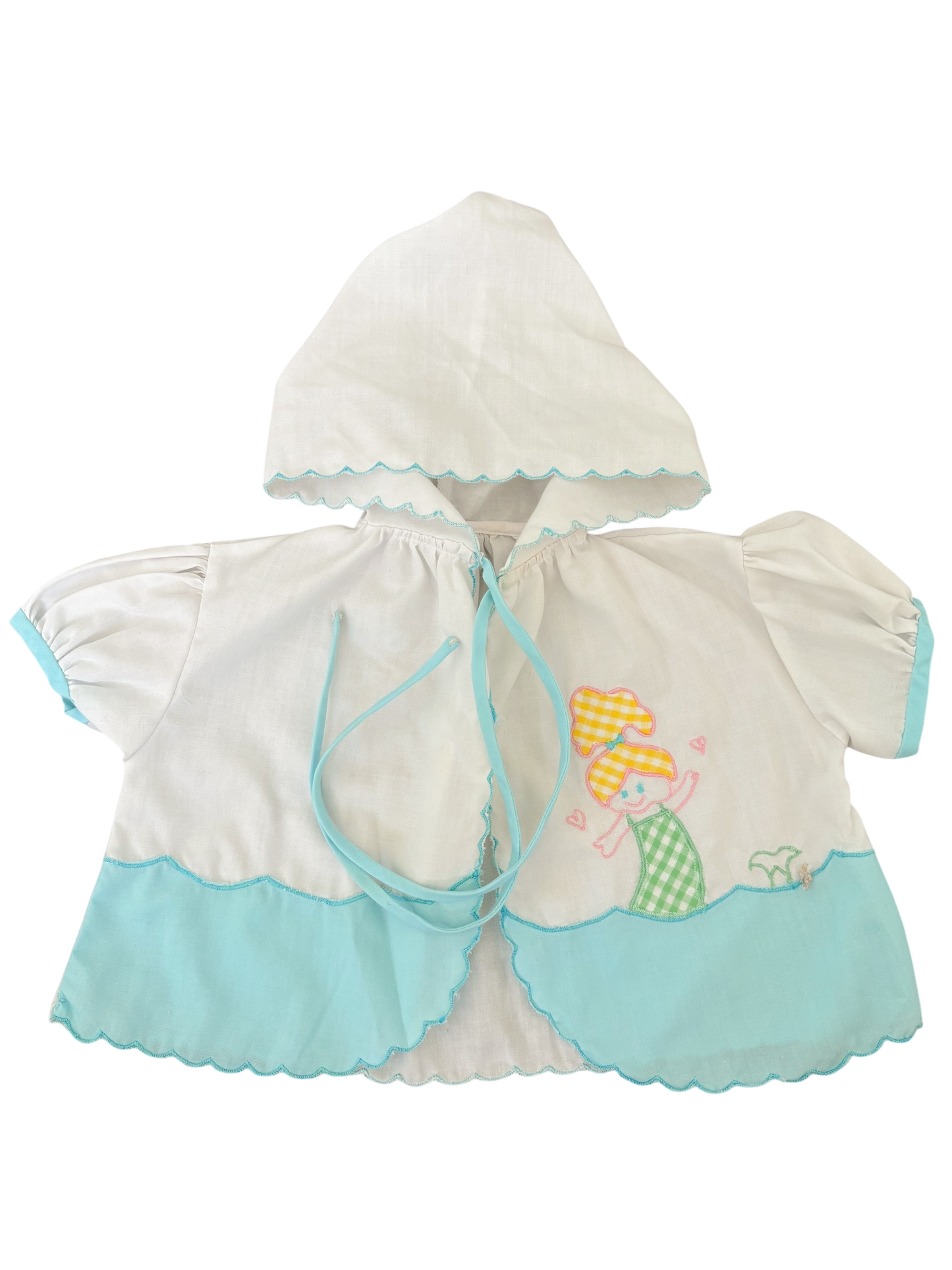 Baby hooded mermaid top