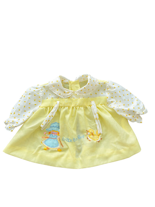 Baby yellow Bo peep dress