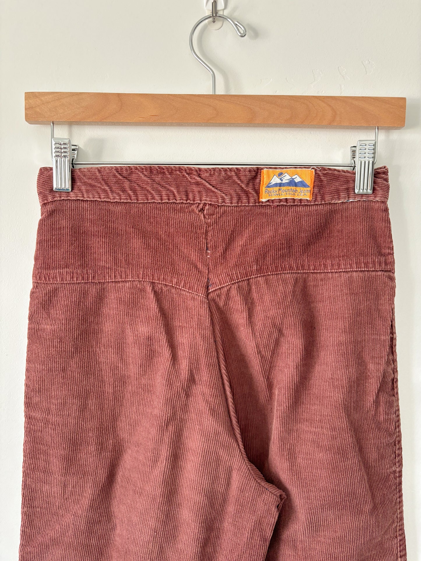 Maroon Rocky Mountain corduroy pants-S