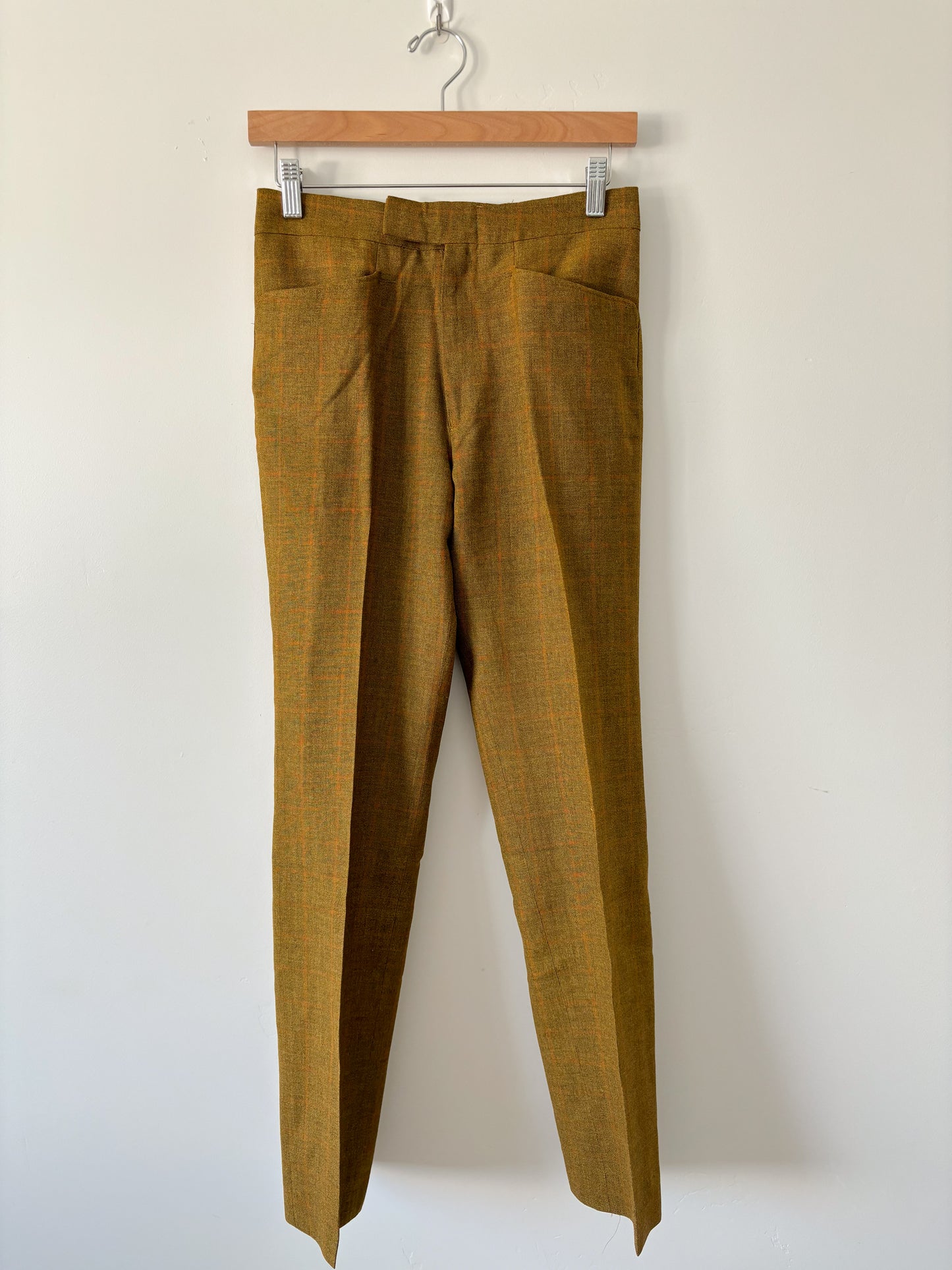 Mustard plaid Levi’s trousers-27