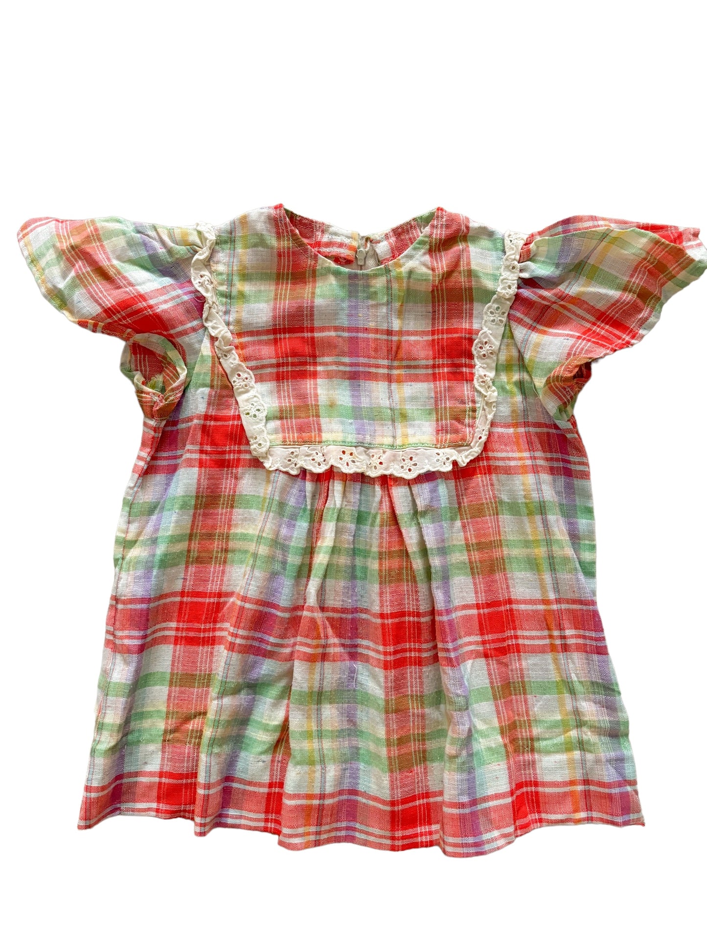 Baby plaid dress