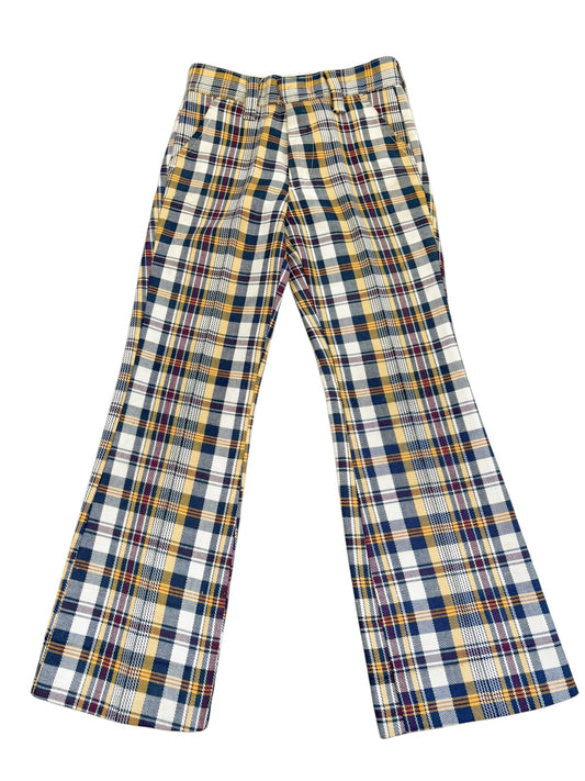 Youth farah plaid flares-6T