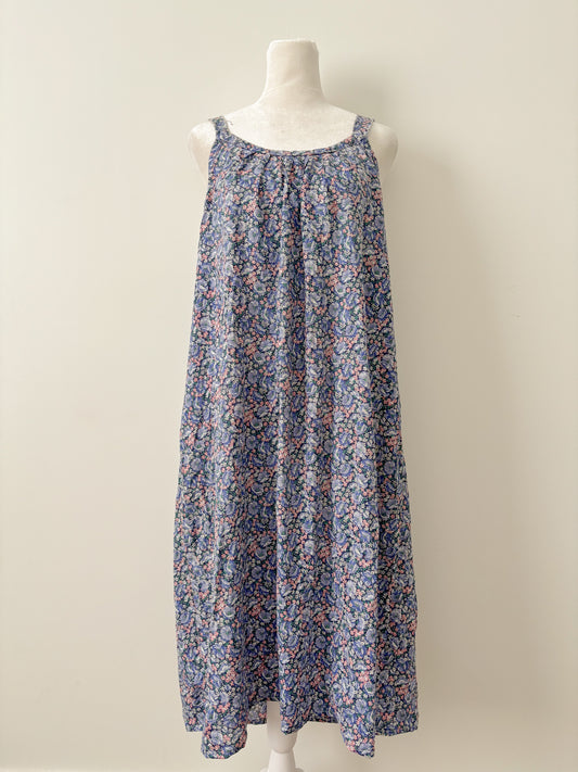 Floral tank dress-M