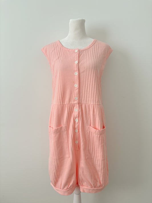 Peach romper-L