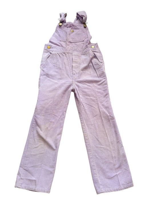 Corduroy purple overalls-6T