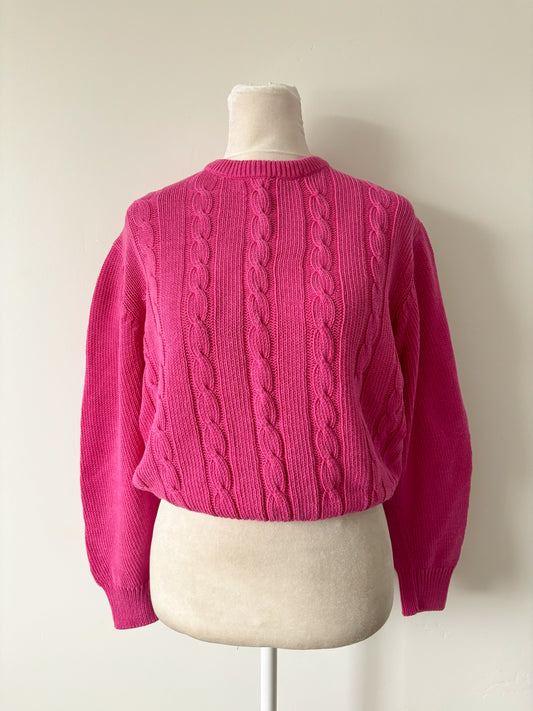 Pink Barrett sweater-S