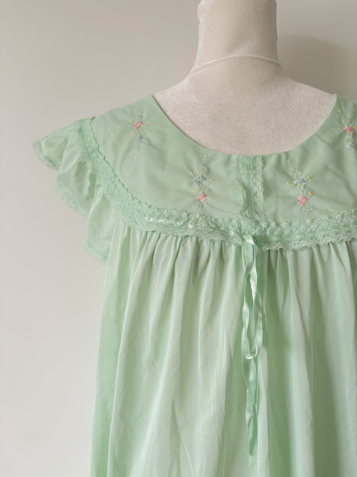 Teal nightgown-L