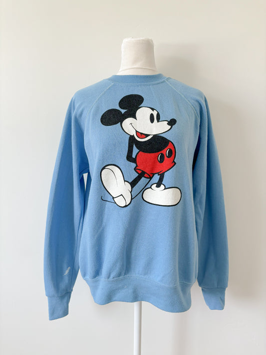 Blue Mickey sweatshirt-M