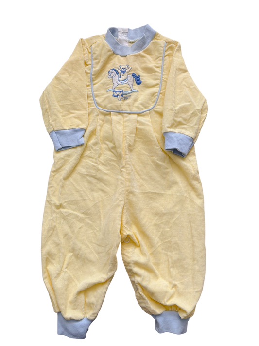 Baby yellow jumpsuit-6M