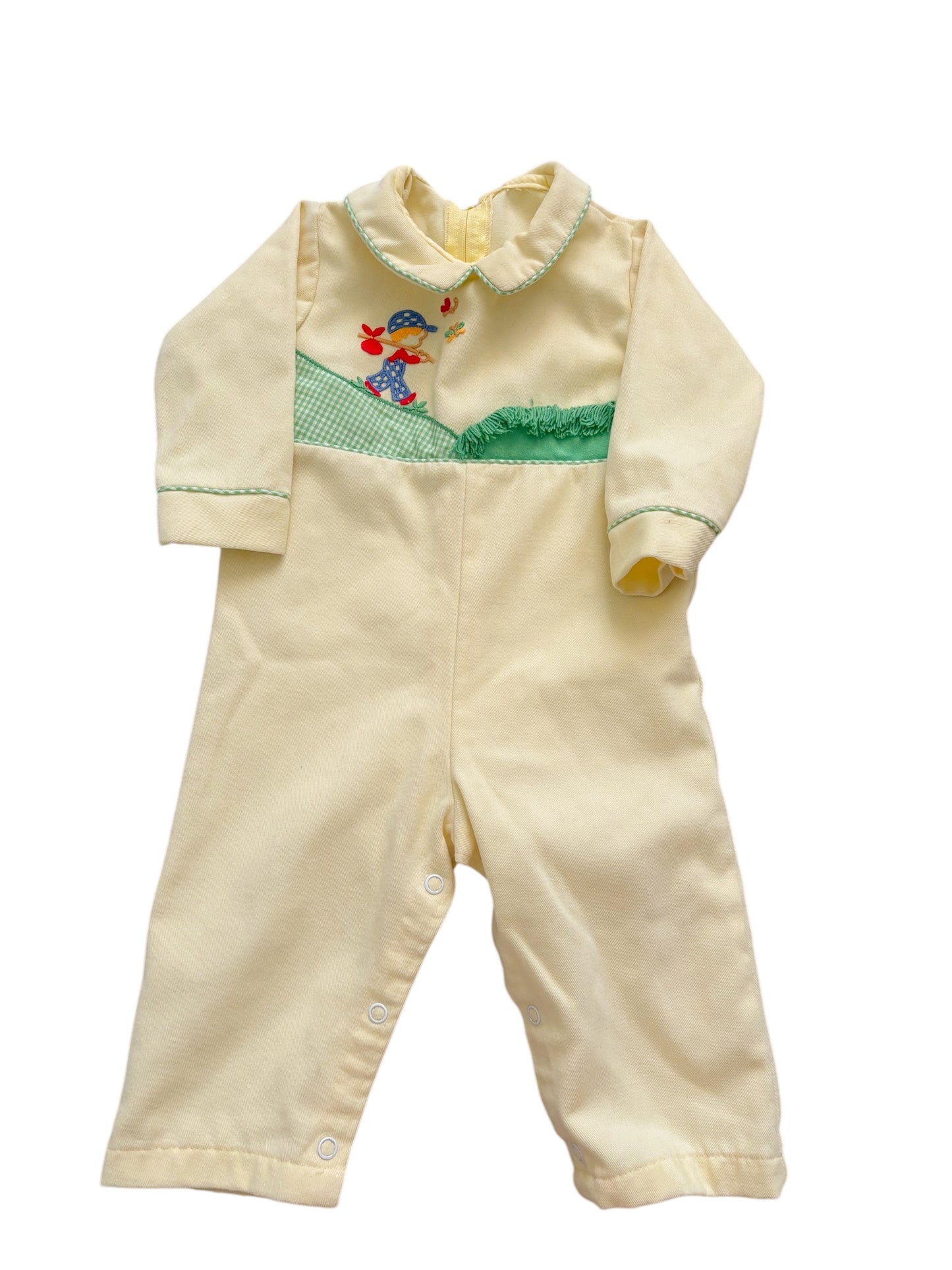 Baby yellow jumpsuit