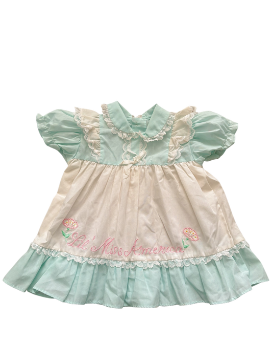 Baby lil miss America dress-18M