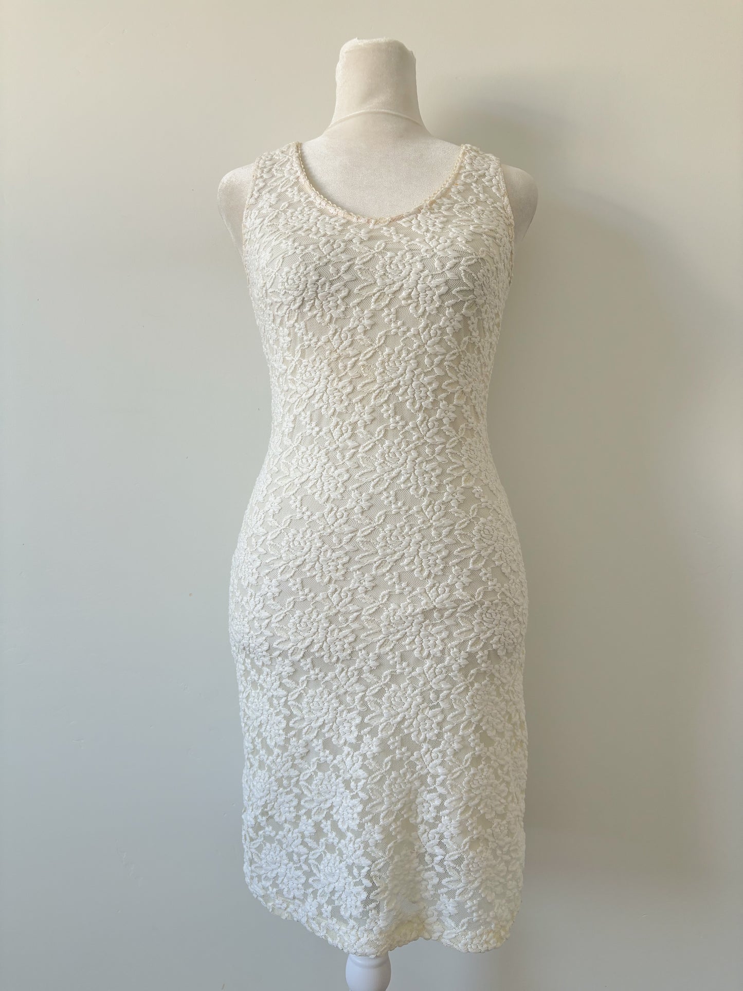 White lace rampage dress-S