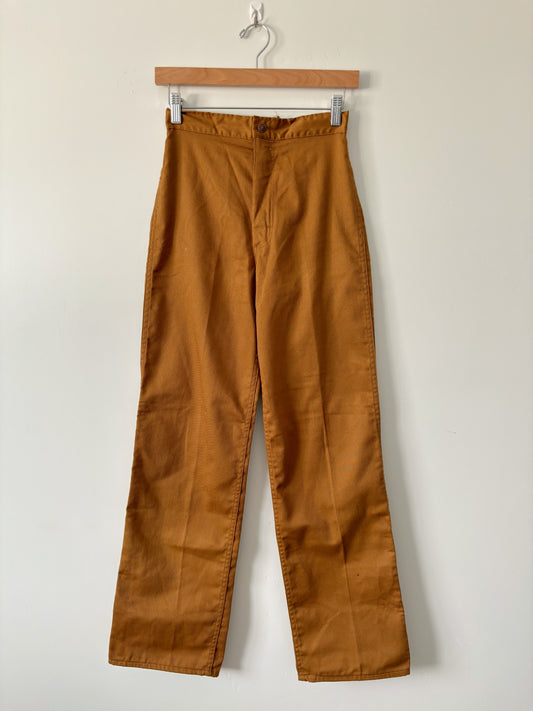 Brown lean Jean pants-S