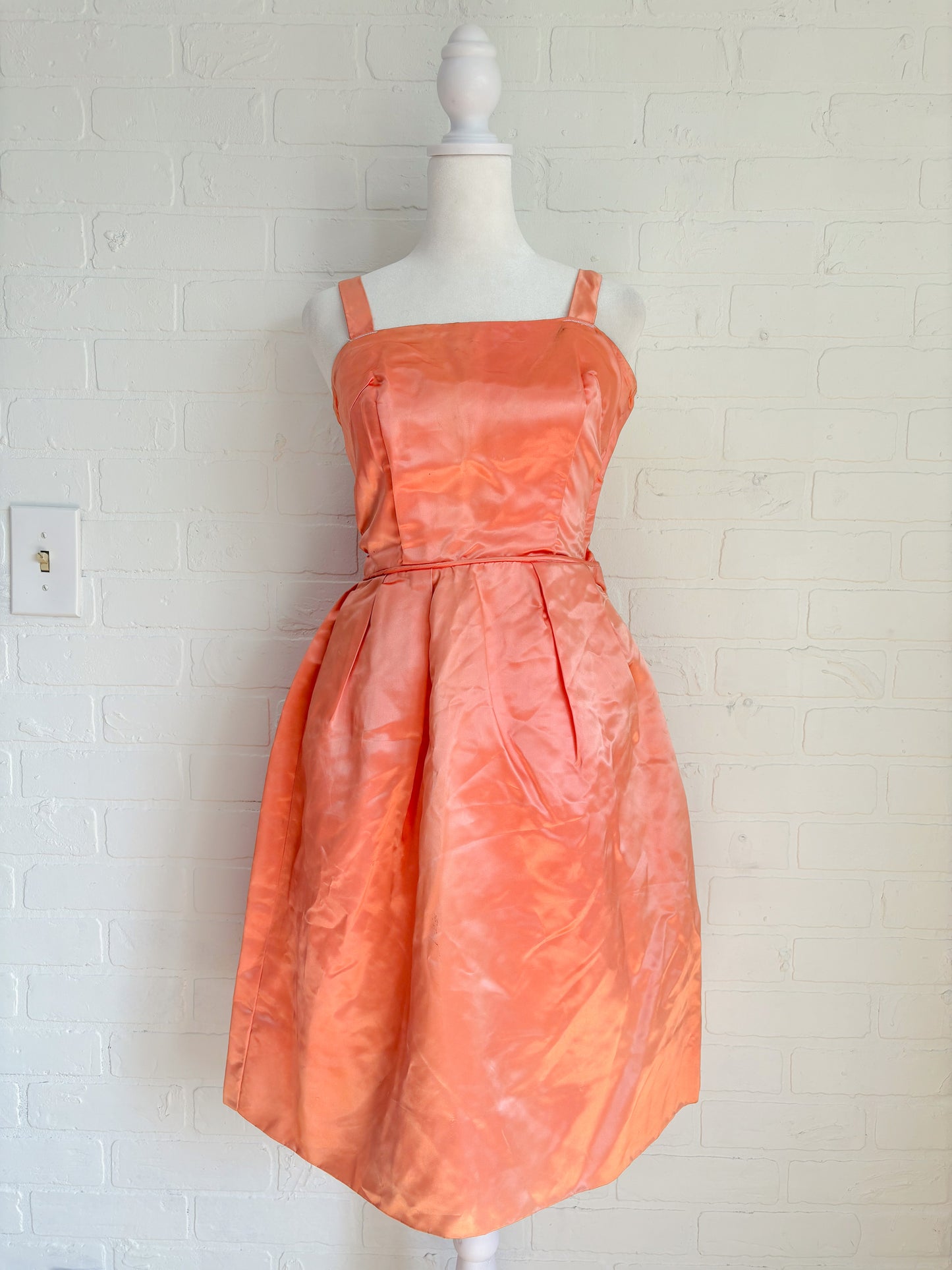 Orange dress-S