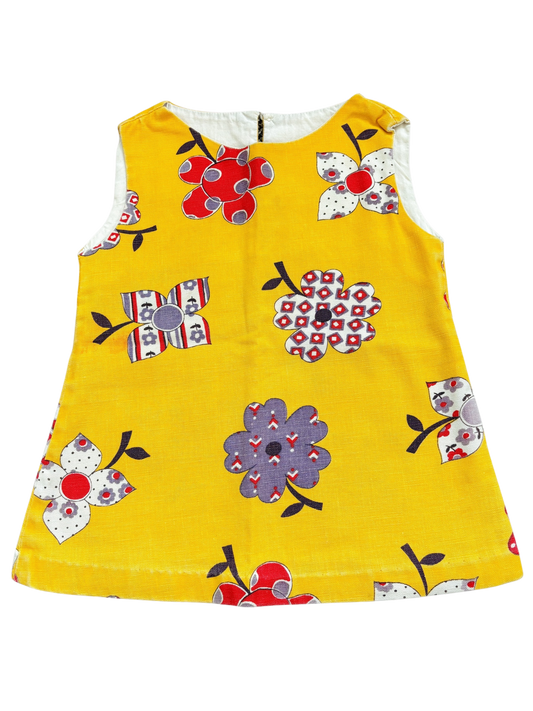 Baby yellow floral dress