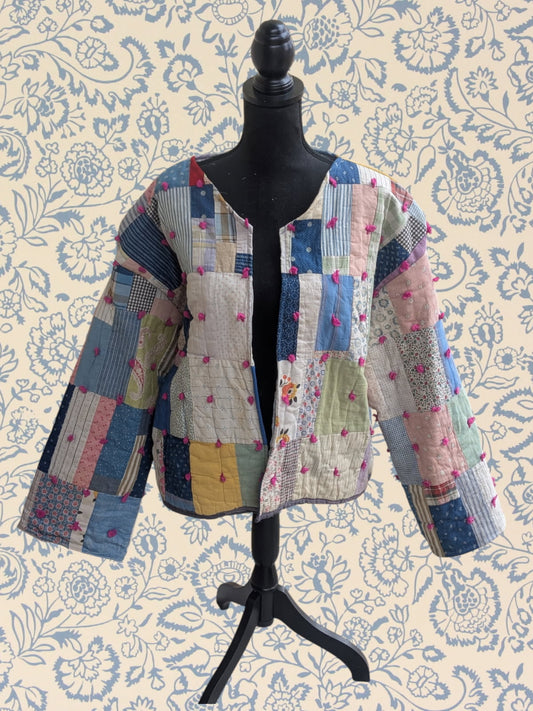 Patchwork quilted jacket