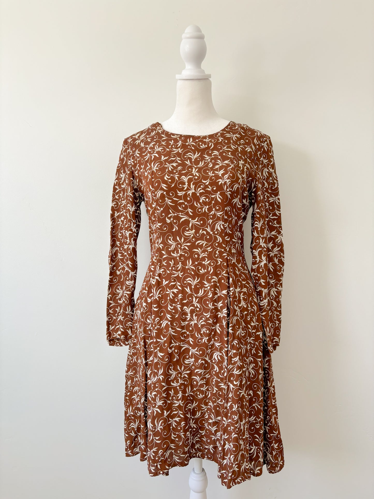 Brown express mini dress-S