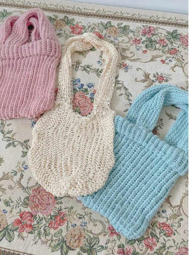 Handmade Knit Bags