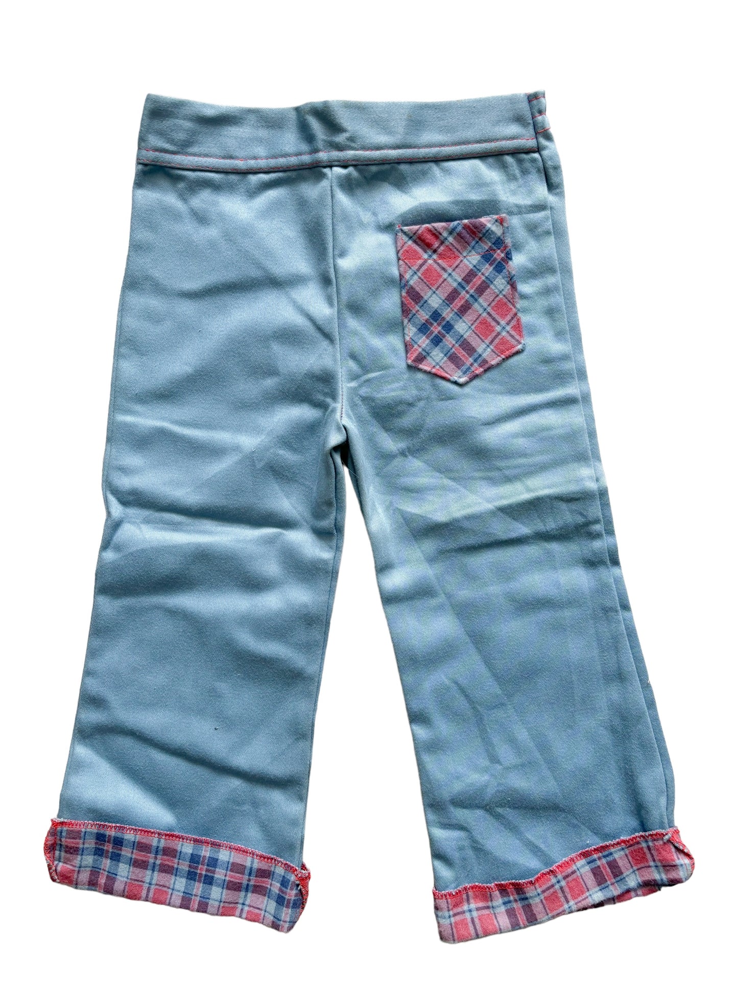 Baby blue flares-2T